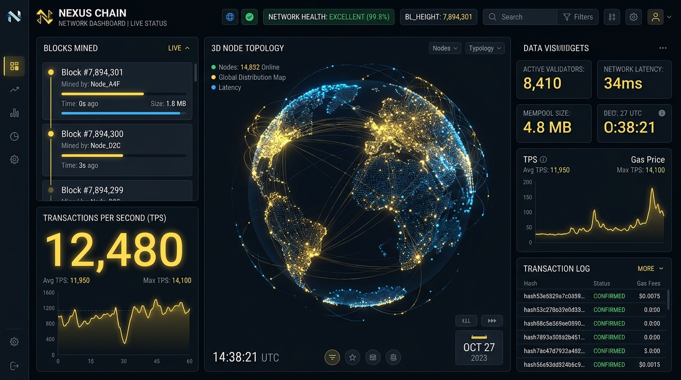 Fiotech Blockchain Preview Mockup