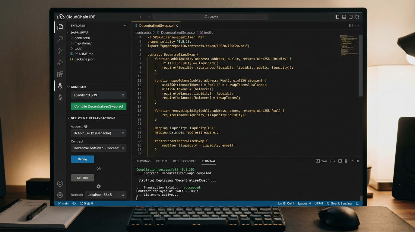 Fiotech IDE Preview Mockup