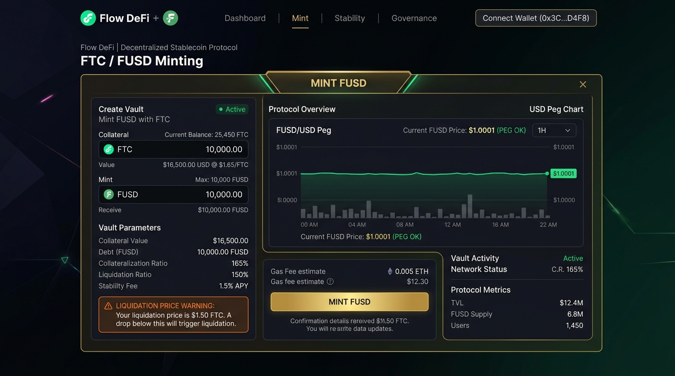 Fiotech Stablecoin (FiotechS) Preview Mockup